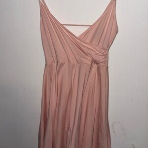 Dusty Pink Strappy Dress